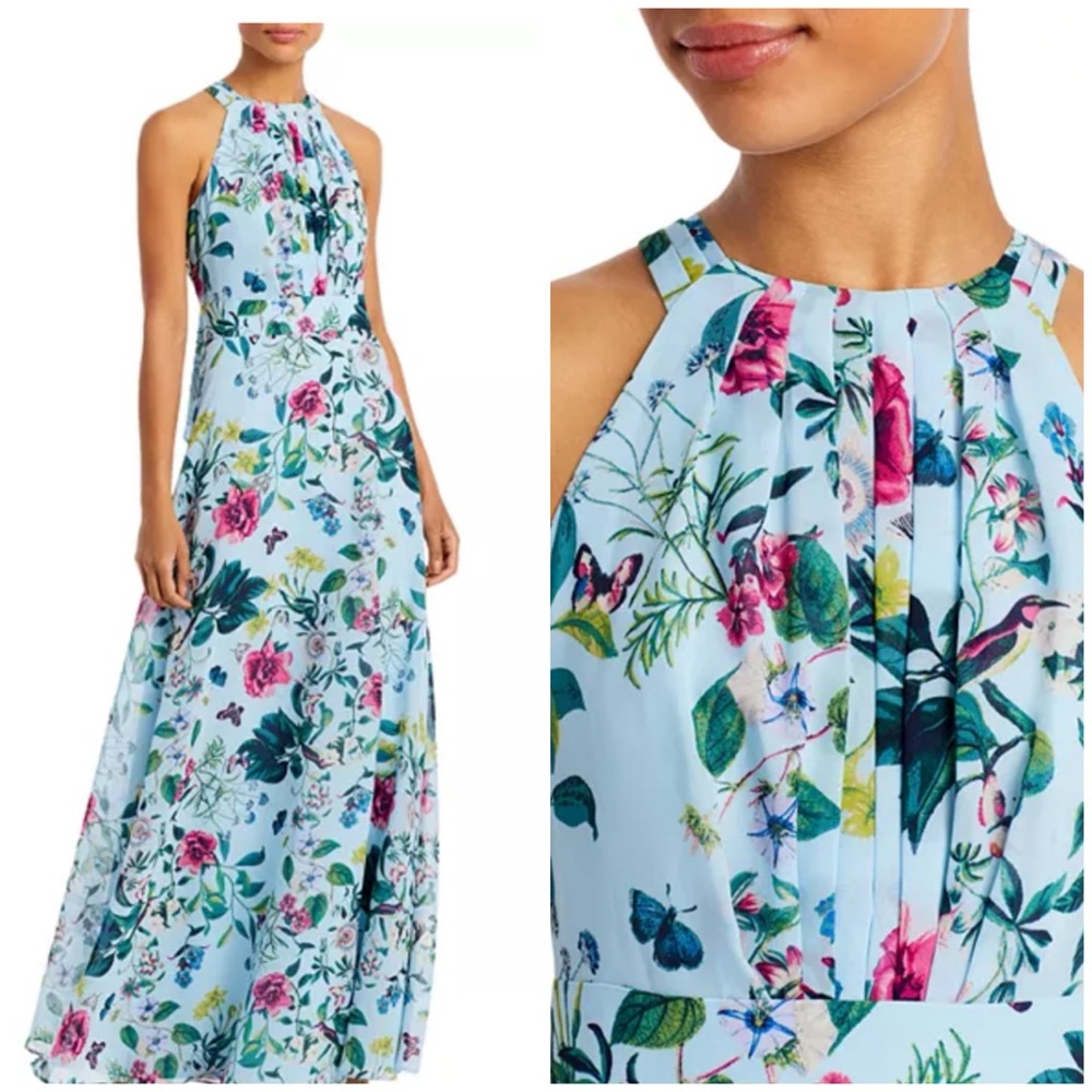 Eliza J  Halter Maxi Dress